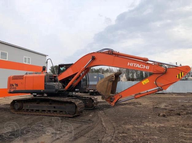 Услуги экскаватора HITACHI ZX240-5G (болотник)