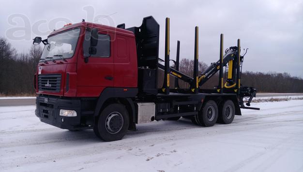 Сортиментовоз МАЗ 6312Е9-8529-012 с Palfinger VM10L86